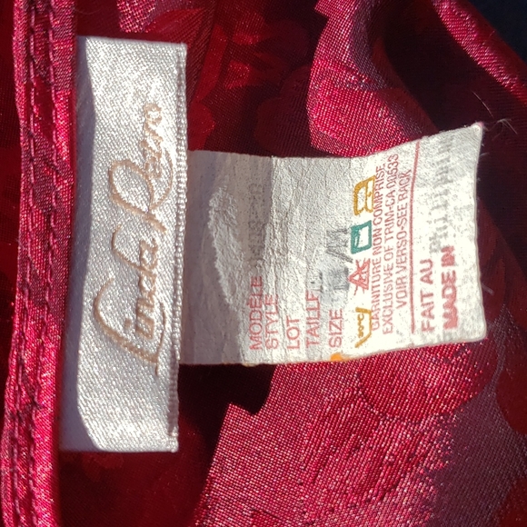 Exquisite vintage Linda Retro Peignor 2pc set - Picture 13 of 14